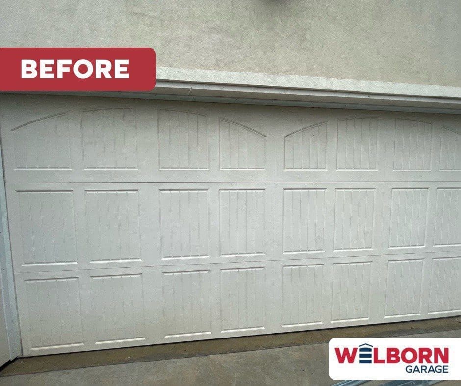 Old Broken Garage Doors Example 1