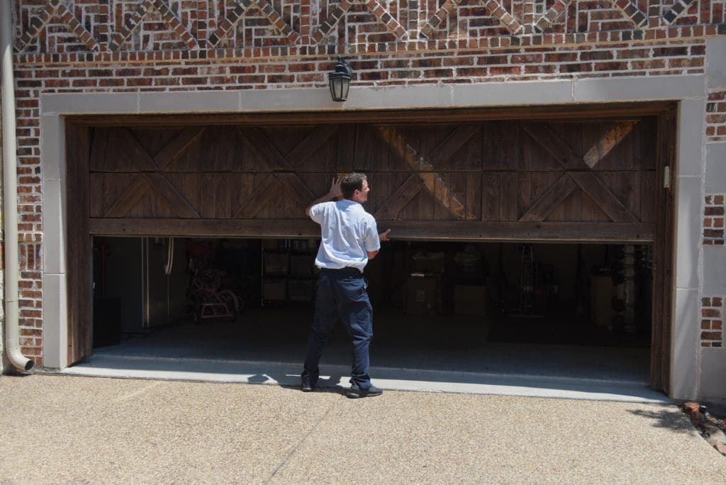 garage door panel repair