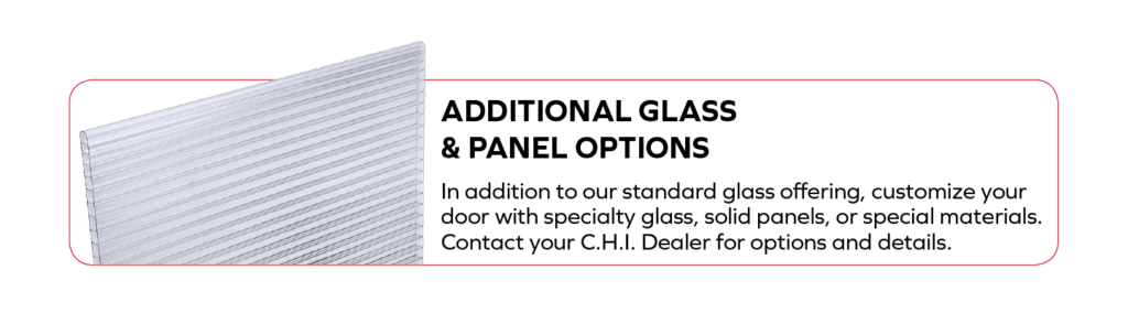 more glass options